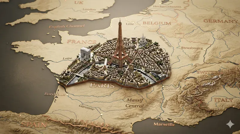 Georise 3D Cinematic Map City Dioramas