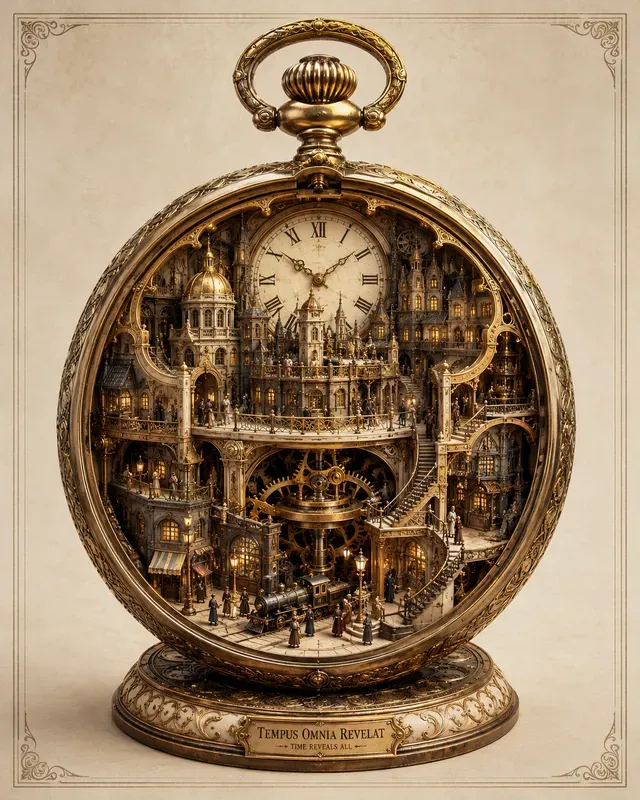 Miniature Worlds Inside Objects