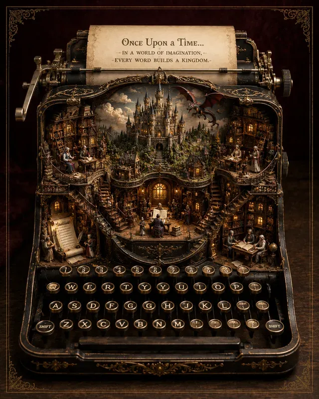 Miniature Worlds Inside Objects