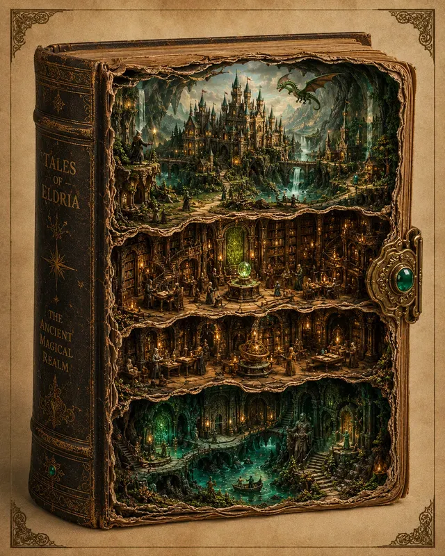 Miniature Worlds Inside Objects