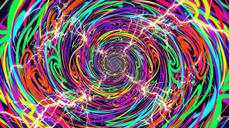 Neon Vortex Pro Seamless Patterns