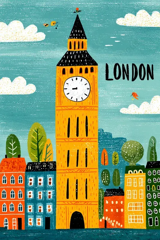 Illustrated City Travel Posters