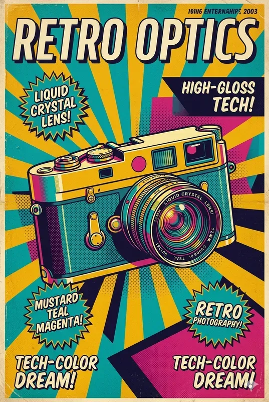 Retro Pop Art Magazine Cover Posters