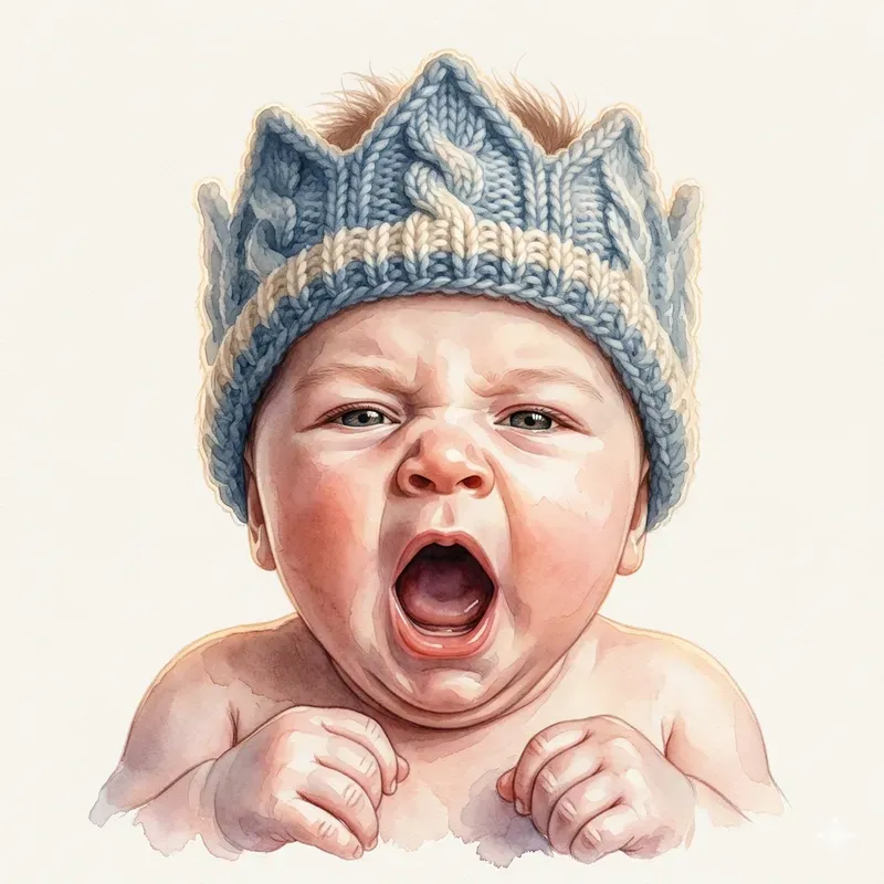 Signature Watercolor Baby Portraits