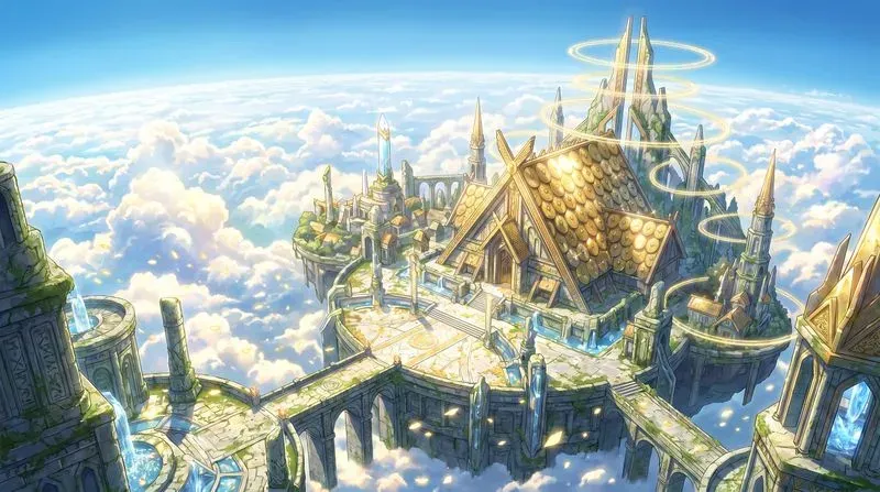 Cinematic Mythological Anime Realms