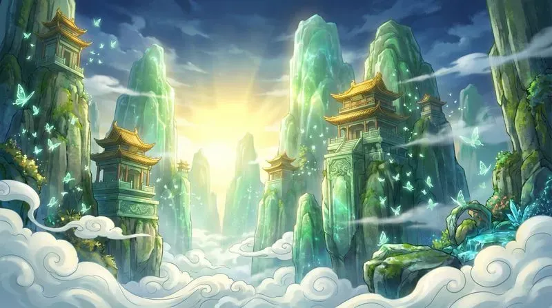 Cinematic Mythological Anime Realms