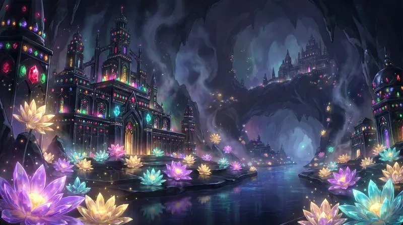 Cinematic Mythological Anime Realms