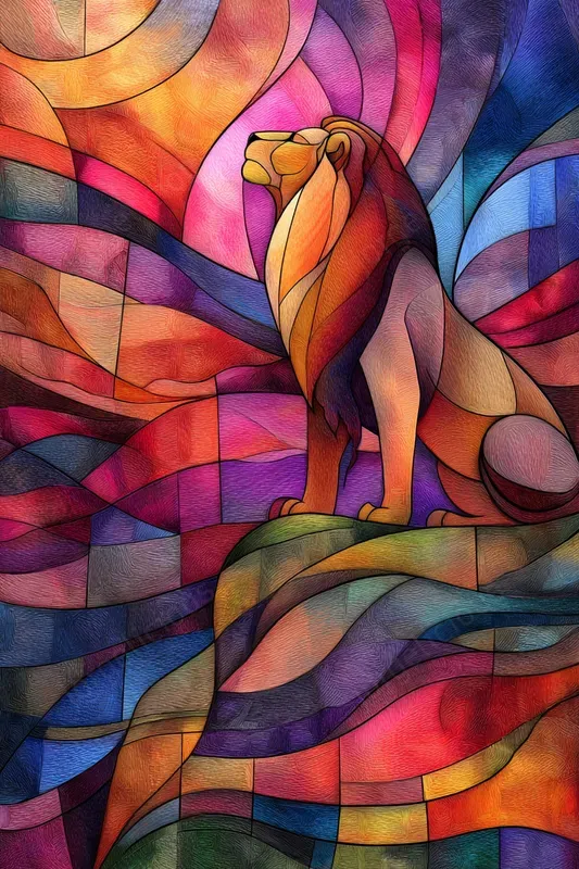 Stained Glass Landscape Wallpapers
