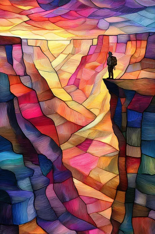 Stained Glass Landscape Wallpapers