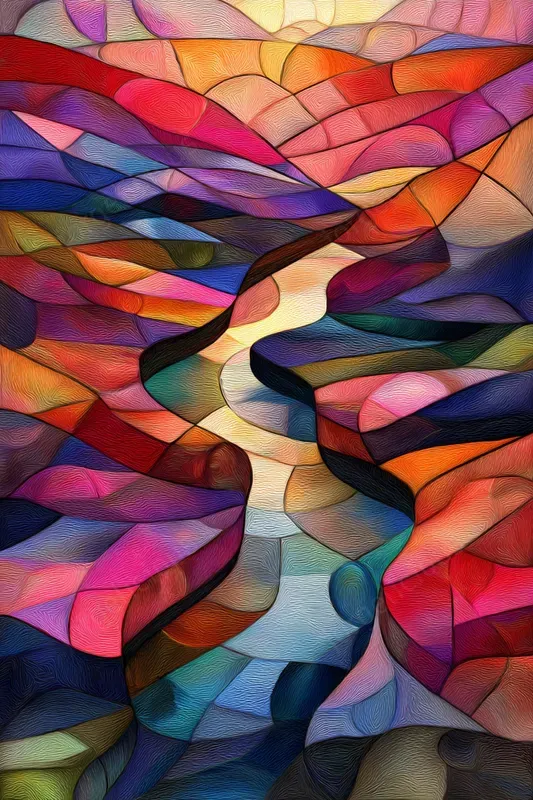 Stained Glass Landscape Wallpapers