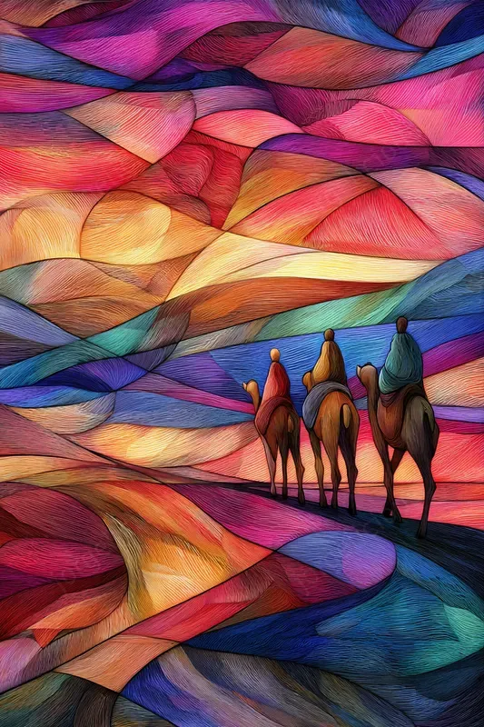 Stained Glass Landscape Wallpapers