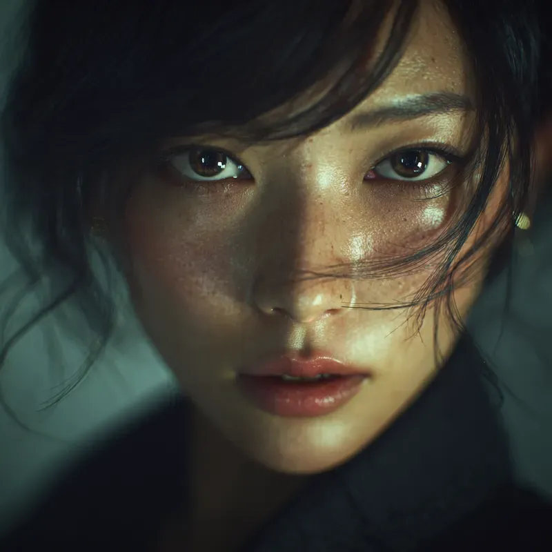 Ultra Realistic Asian Girl Portraits