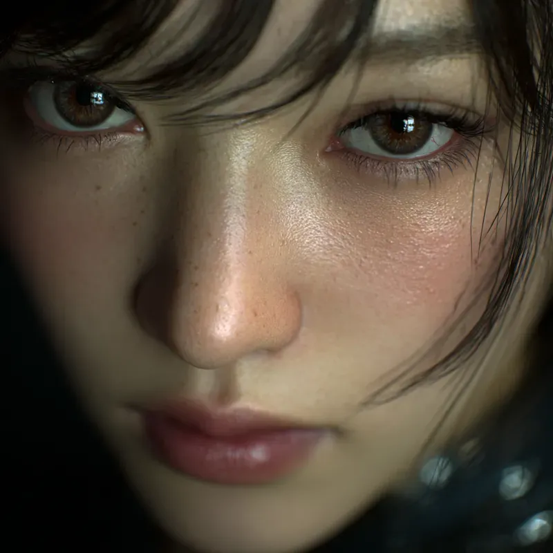 Ultra Realistic Asian Girl Portraits