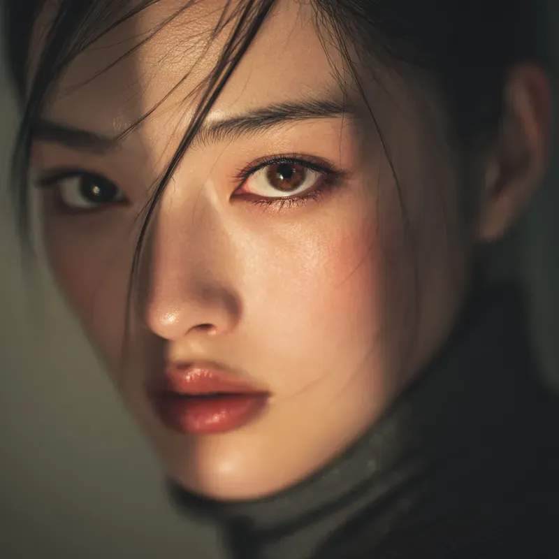 Ultra Realistic Asian Girl Portraits