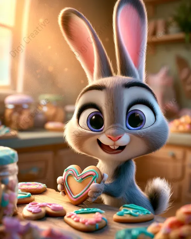 Heartwarming Animated Kitchen Scenes