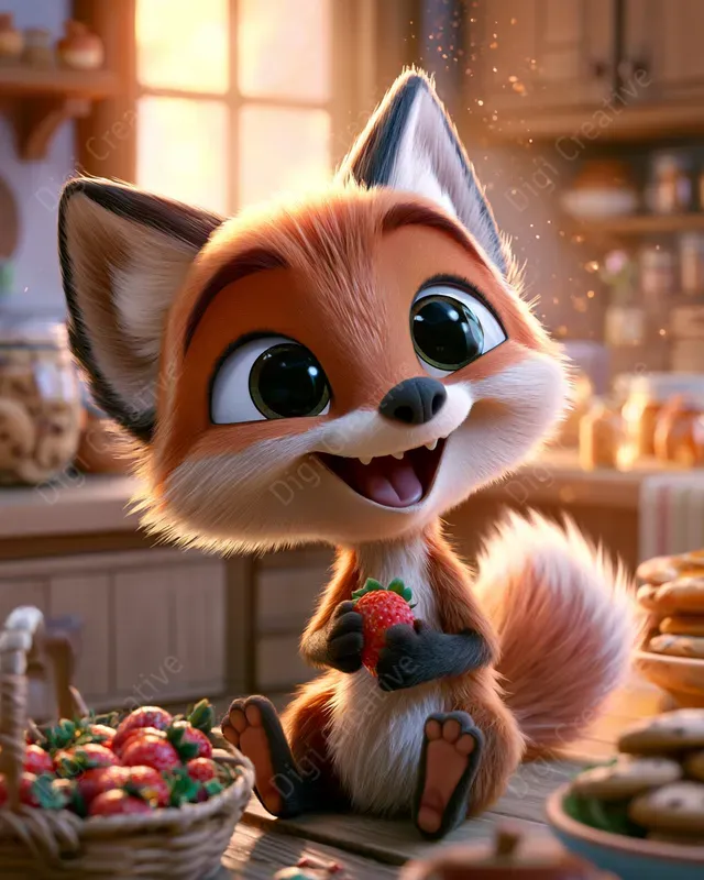 Heartwarming Animated Kitchen Scenes
