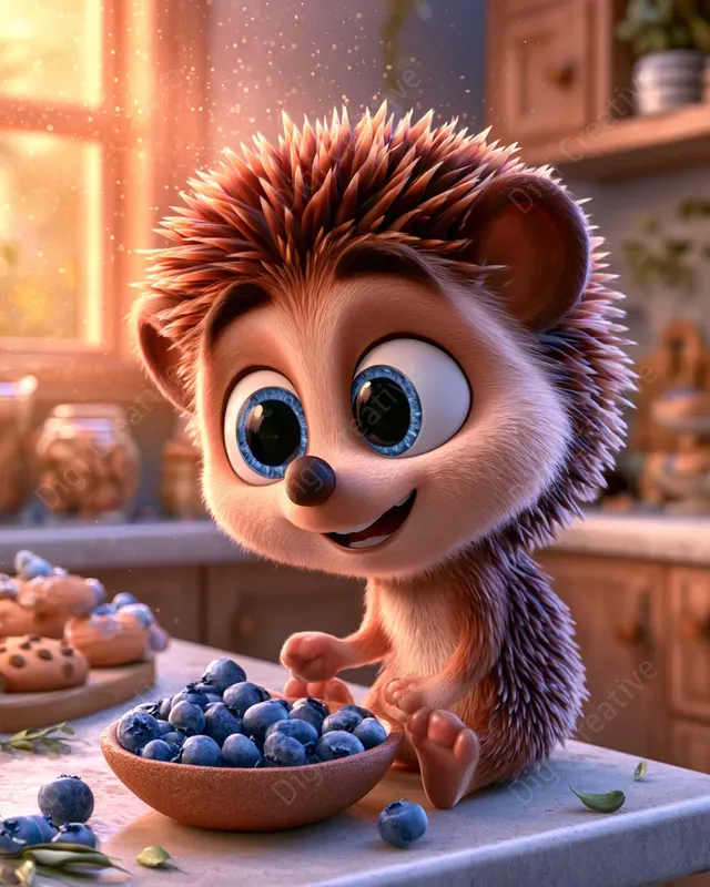 Heartwarming Animated Kitchen Scenes