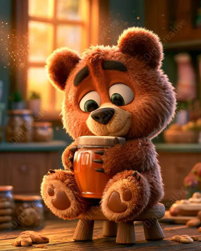 Heartwarming Animated Kitchen Scenes