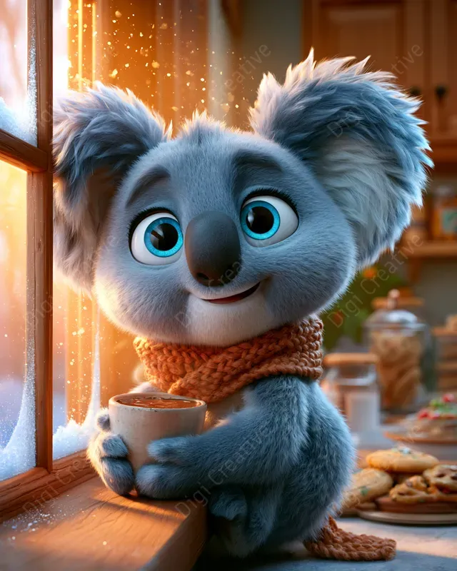 Heartwarming Animated Kitchen Scenes