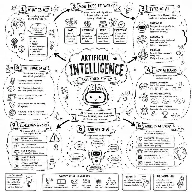 Doodle Productivity Infographic Creators