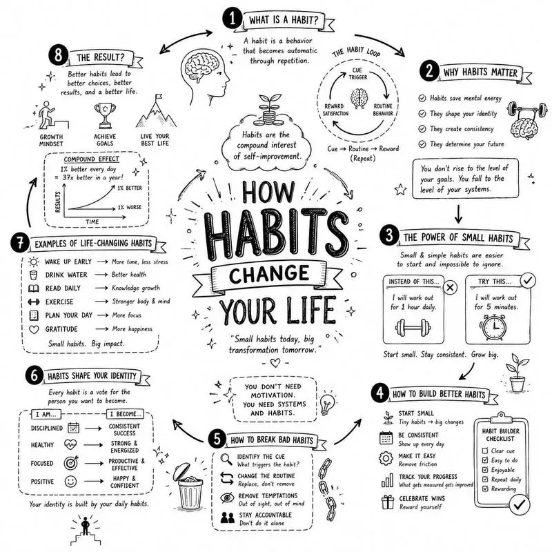 Doodle Productivity Infographic Creators
