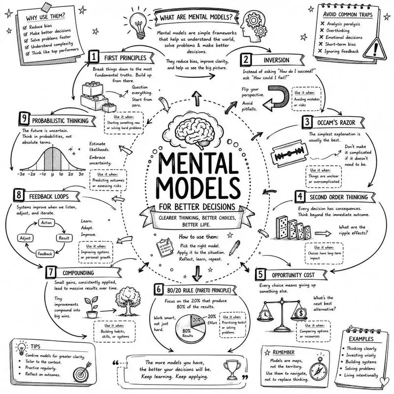 Doodle Productivity Infographic Creators