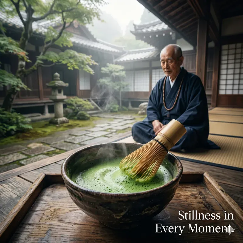 Japanese Matcha Tea Product Adverts