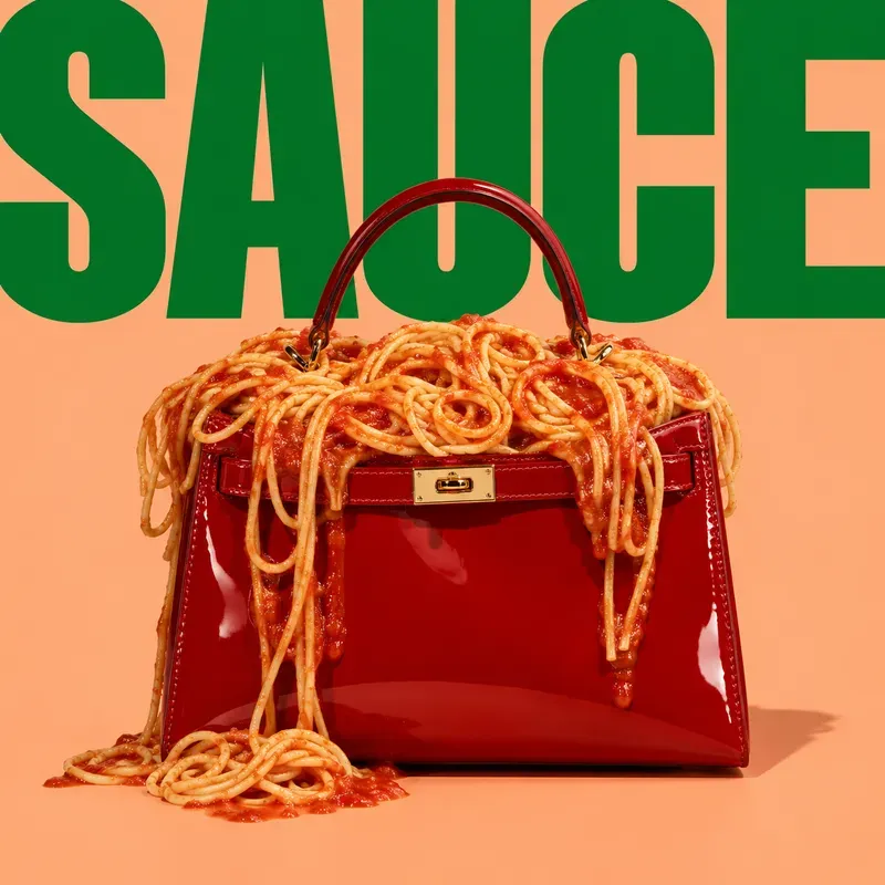 Absurdist Luxury Pop Ad Generator
