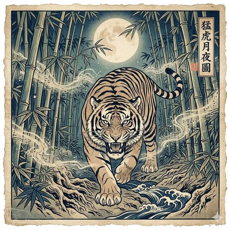 Traditional Ukiyoe Woodblock Prints