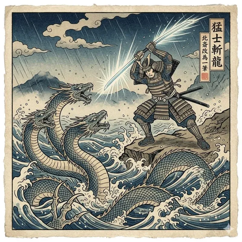 Traditional Ukiyoe Woodblock Prints