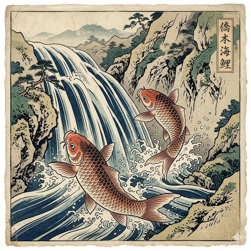 Traditional Ukiyoe Woodblock Prints