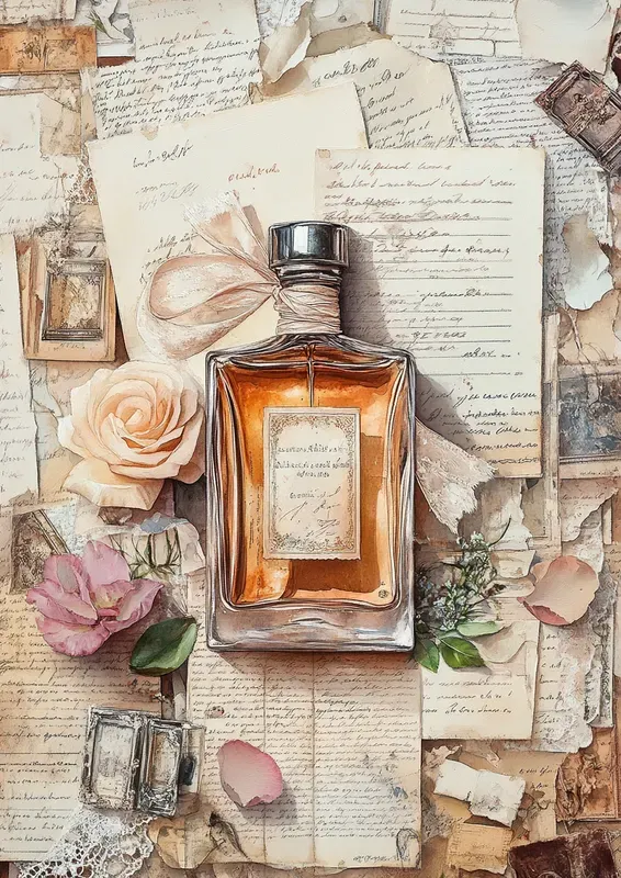 Victorian Romance Junk Journal Pages