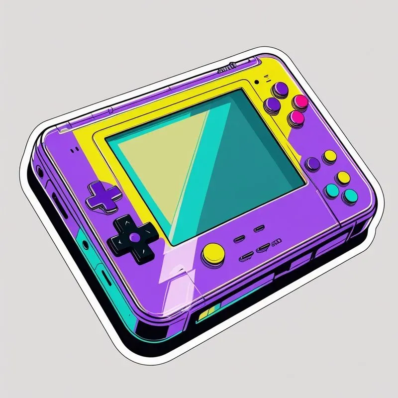 90s Retro Diecut Stickers