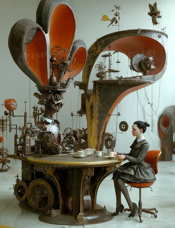 Dark Surreal Steampunk Wonderlands