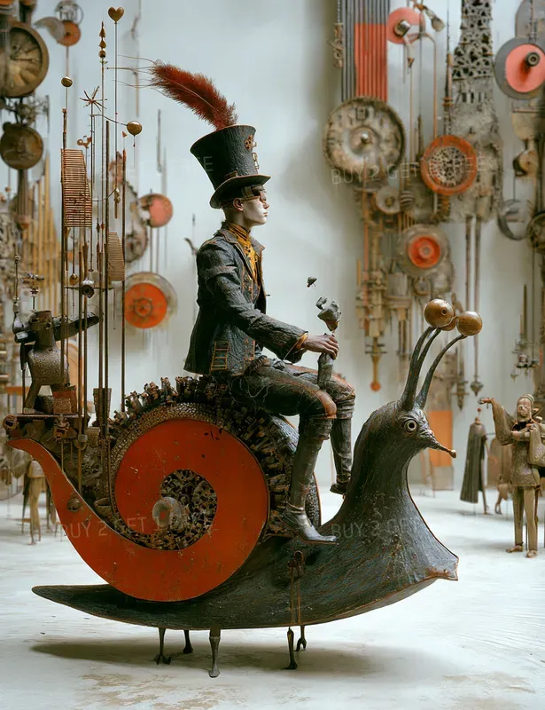 Dark Surreal Steampunk Wonderlands