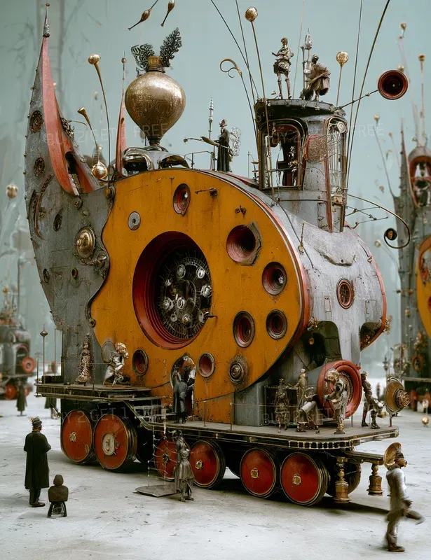 Dark Surreal Steampunk Wonderlands