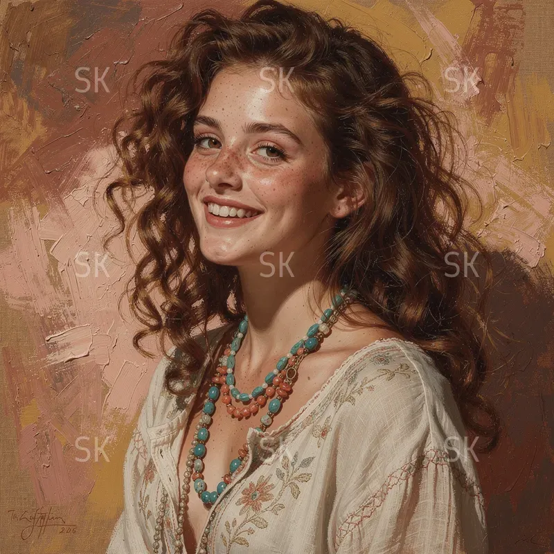 Cinematic Oil Painting Portraits