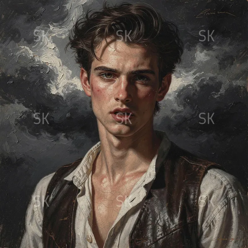 Cinematic Oil Painting Portraits