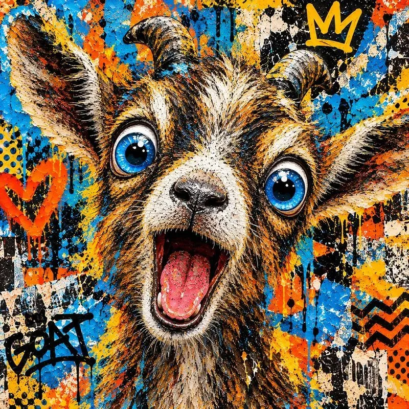Urban Animal Graffiti Portraits