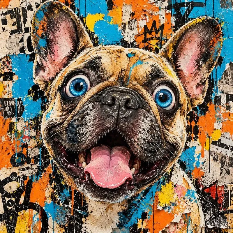 Urban Animal Graffiti Portraits