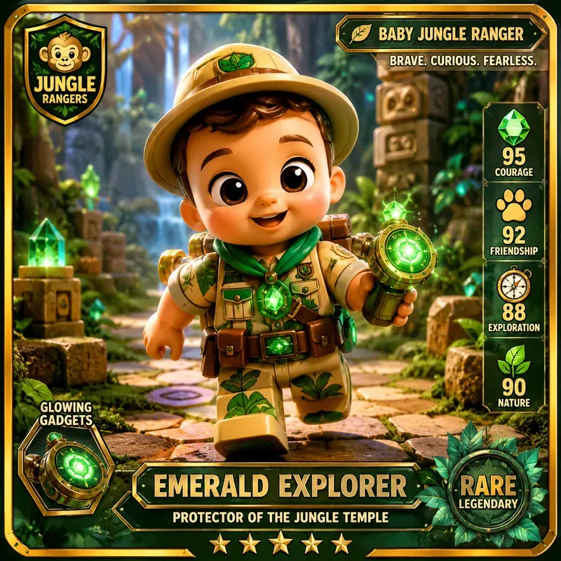 Lego Baby Adventure Character Cards