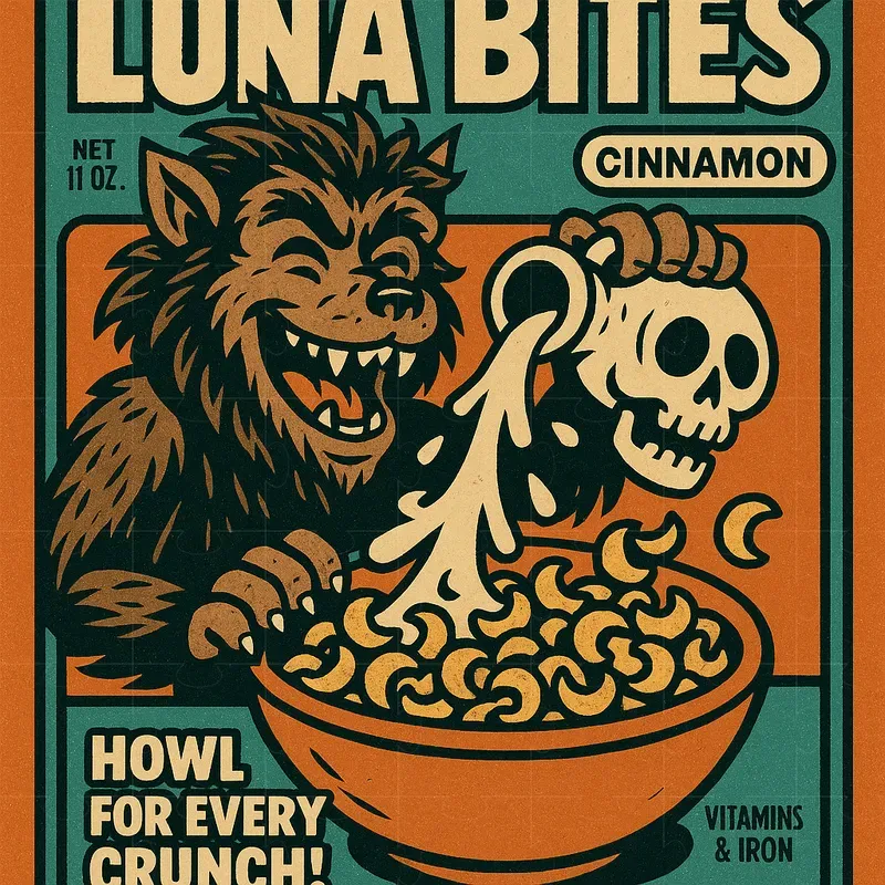 Halloween Horror Cereal Boxes