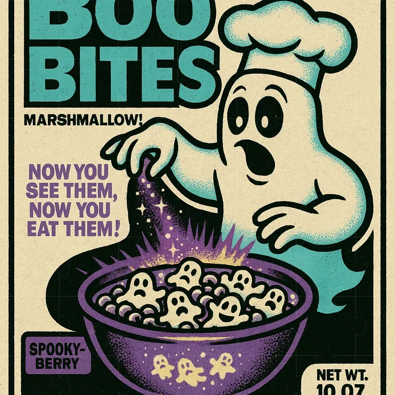 Halloween Horror Cereal Boxes