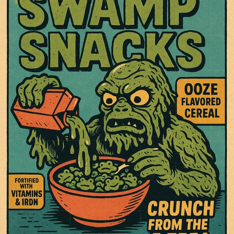Halloween Horror Cereal Boxes
