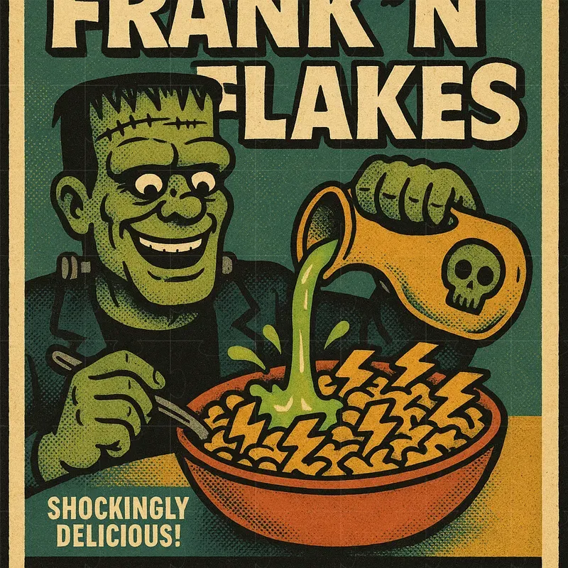 Halloween Horror Cereal Boxes