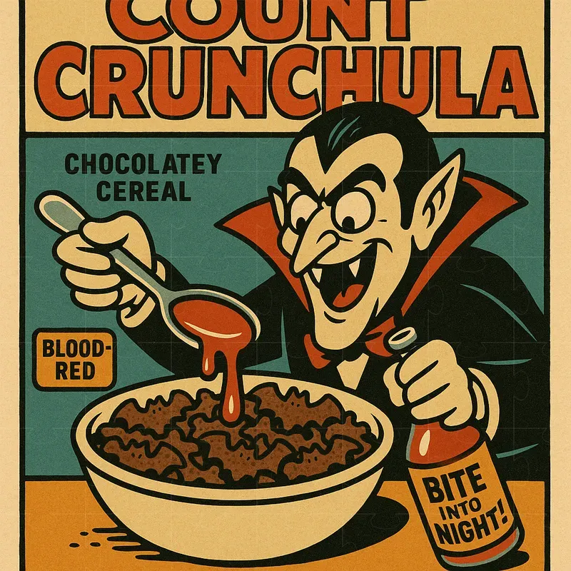 Halloween Horror Cereal Boxes