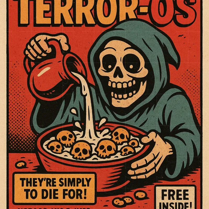 Halloween Horror Cereal Boxes
