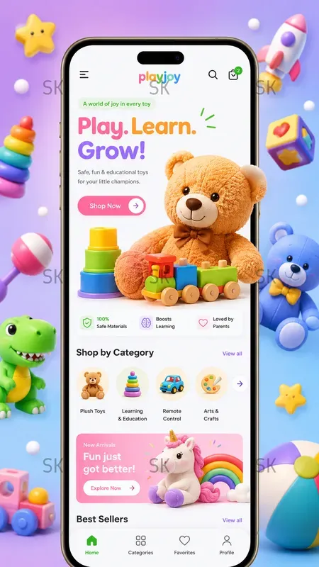 E Commerce Landing Page UI Generator