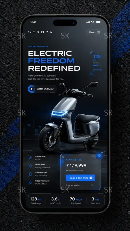 E Commerce Landing Page UI Generator