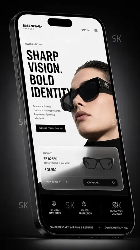 E Commerce Landing Page UI Generator